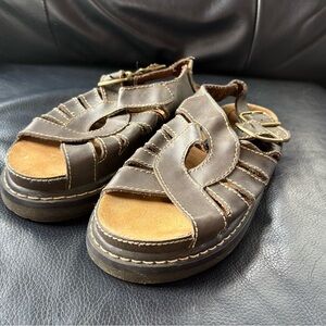 Brown Leather Sandals